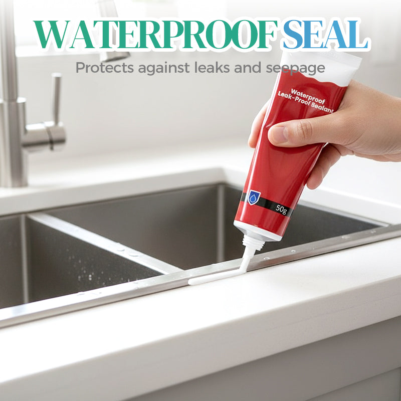 💥 BUY 2 GET 1 FREE! 🏠 Waterproof Mold-Resistant Leak-Proof Sealant - Protects Against Moisture, Mold & Leaks 💧