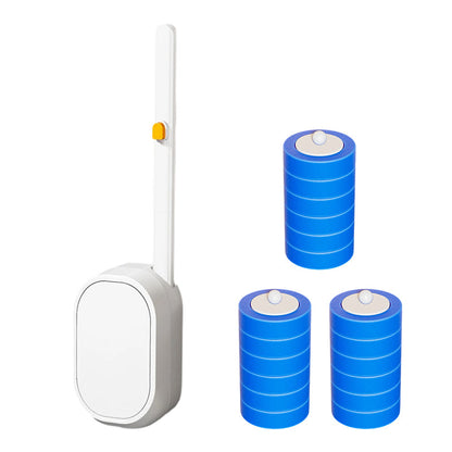 🔥Hot Sale 50% OFF🔥 That Germy Brush by Your Toilet? Gone! Disposable Toilet Wand System – Click On, Scrub, Click Off. Zero Touch. 🚽