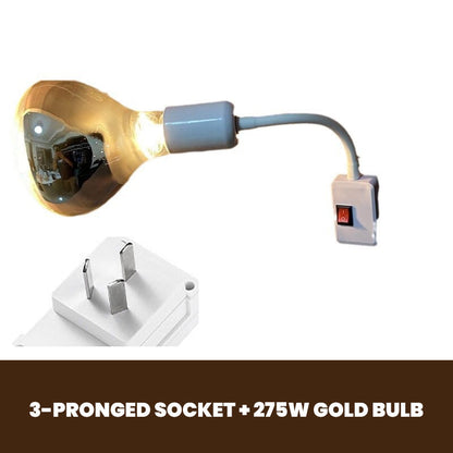 🚨 Flash Sale⚡Ends in 3 hours! ⏰⏰【High Power Bath Light Socket with Switch】✨