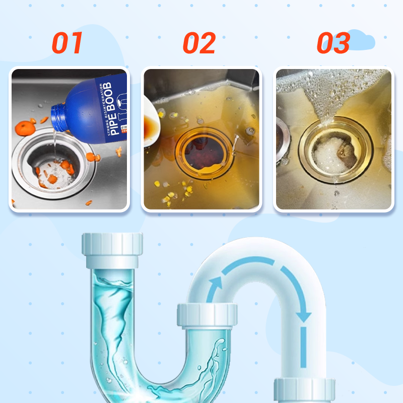 💎 BUY 2 GET 1 FREE! 💎 Premium Pipeline Flushing Agent: Fast, Gentle & Versatile ✨