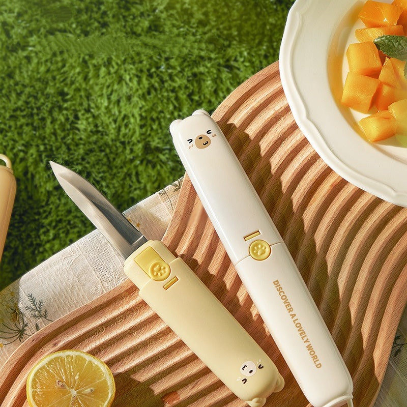 2-in-1 Kitchen Fruit Knife & Peeler