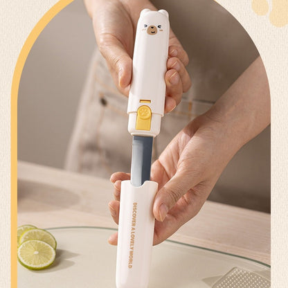 2-in-1 Kitchen Fruit Knife & Peeler