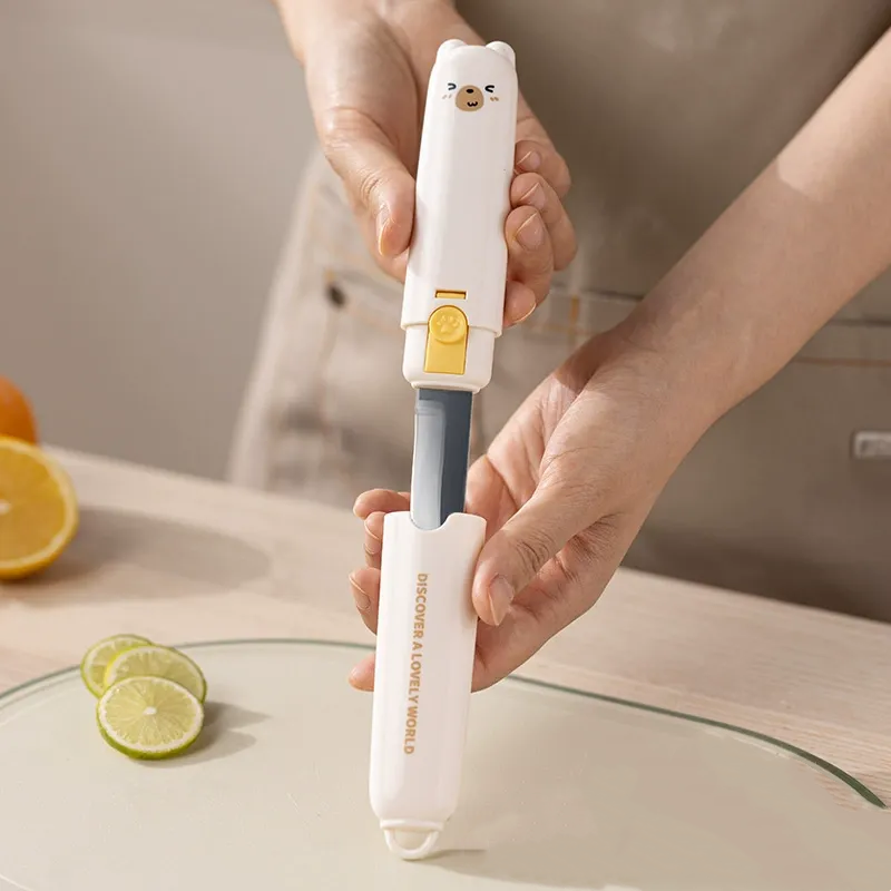 2-in-1 Kitchen Fruit Knife & Peeler