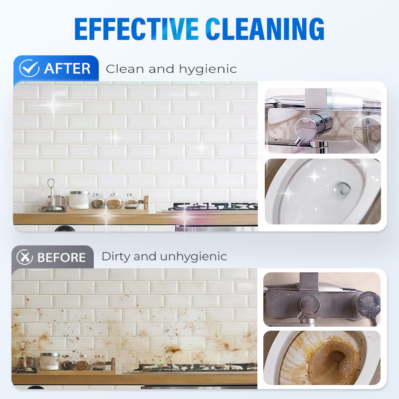 🥳2026 HOT SALE🥳💞50K+ SOLD!🧼🌿 Stubborn Grease? Gone in Seconds! Powerful Multi-Surface Kitchen Spray. ✨🍳