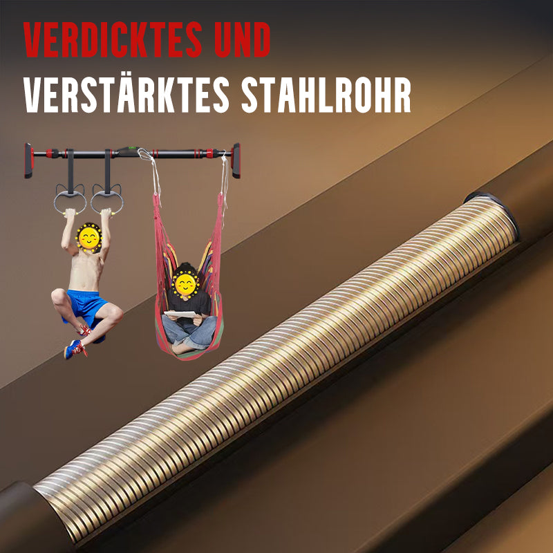 💪 50% OFF NOW! 🏋️ No-Drill Wall Pull-Up Bar – Non-Slip Protection, Spirit Level & Triangular Lever Design 🔧