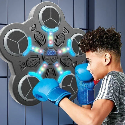 🥊 🎵 Kids‘ Punching Bag with Music – Lights Up, Encourages Exercise & Durable Fun 🎄