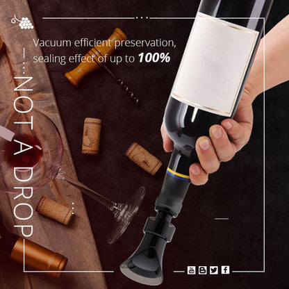 🍷 2-in-1 Wine Stopper – Seal & Pour With Ease