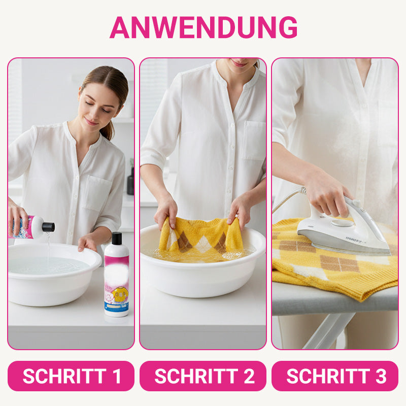 Gentle detergent for wool clothing