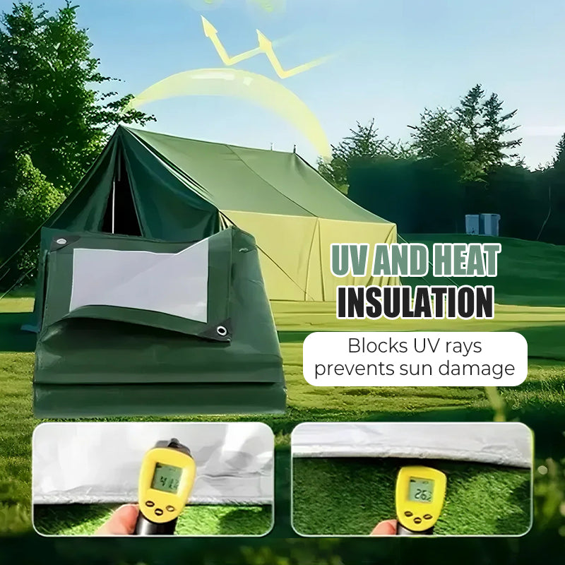 🏕️2026 Camping Plan ⛱️Outdoor Waterproof UV Protection Canvas Fabric