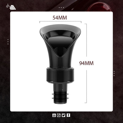 🍷 2-in-1 Wine Stopper – Seal & Pour With Ease