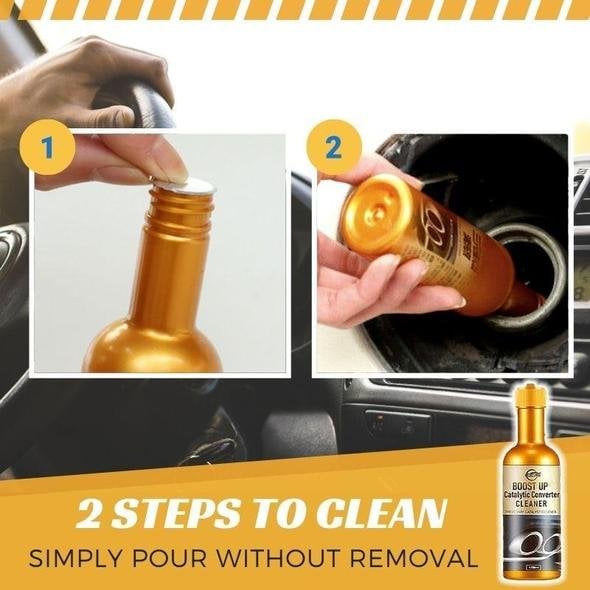 🚗50K+ SOLD💕Catalytic Converter Cleaner🧼Restore Engine Performance, Reduce Emissions & Save Gas, Universal Fuel Additive