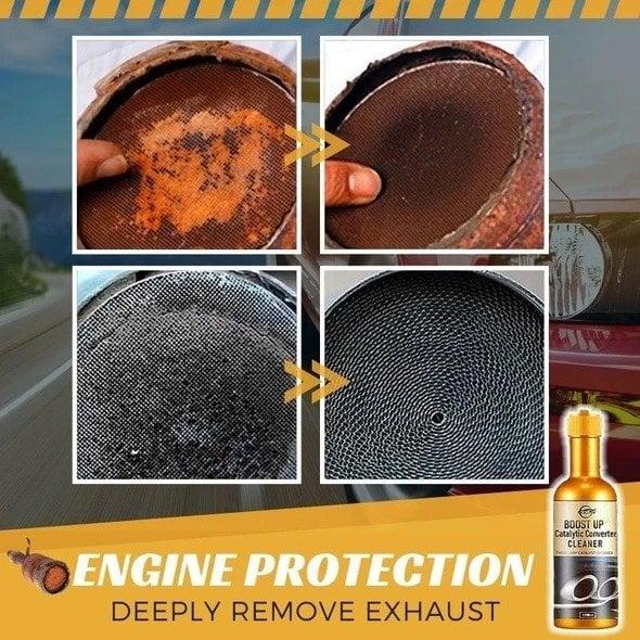 🚗50K+ SOLD💕Catalytic Converter Cleaner🧼Restore Engine Performance, Reduce Emissions & Save Gas, Universal Fuel Additive