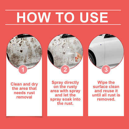 🔥Hot Sale 49% Off!✨ Rust Gone in Minutes! Powerful, Eco-Friendly Spray for Cars, Bikes & More 🚲🔧