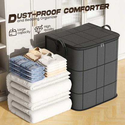 🧺 50% OFF! 🛏️ Dust covers for comforters & bedding – large capacity, durable non-woven fabric & foldable design – perfect for seasonal storage 🌿