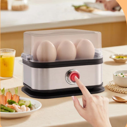 ⏳Time-Limited Special ⏰🍳 Multifunctional Egg Steamer with Clear Lid – Boil, Poach or Omelet✨
