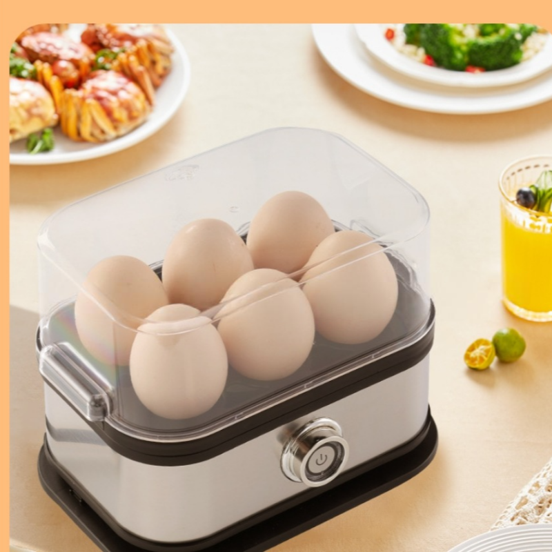 ⏳Time-Limited Special ⏰🍳 Multifunctional Egg Steamer with Clear Lid – Boil, Poach or Omelet✨