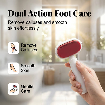 🎉  Buy More Save More🔥 🦶 Double Sided Stainless Steel Foot Scraper Callus Remover ✨