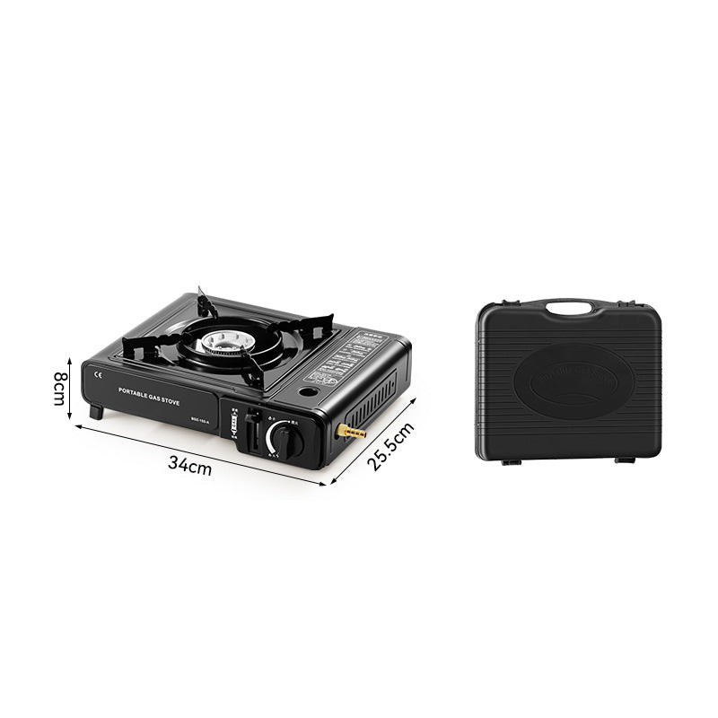 🔥 50% OFF NOW! 🏕️ Dual-Use Portable Stove – Compatible with Butane & LPG, Powerful & Perfect for Camping ⛺