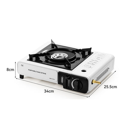 🔥 50% OFF NOW! 🏕️ Dual-Use Portable Stove – Compatible with Butane & LPG, Powerful & Perfect for Camping ⛺