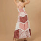 Women's Printed Spaghetti Strap Maxi Dress