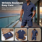 Men's Vertical Stripe Beachwear Set