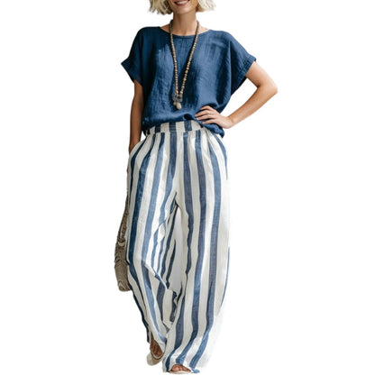 Chic Bohemian Style Two-Piece Lounge Set for Women