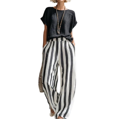 Chic Bohemian Style Two-Piece Lounge Set for Women