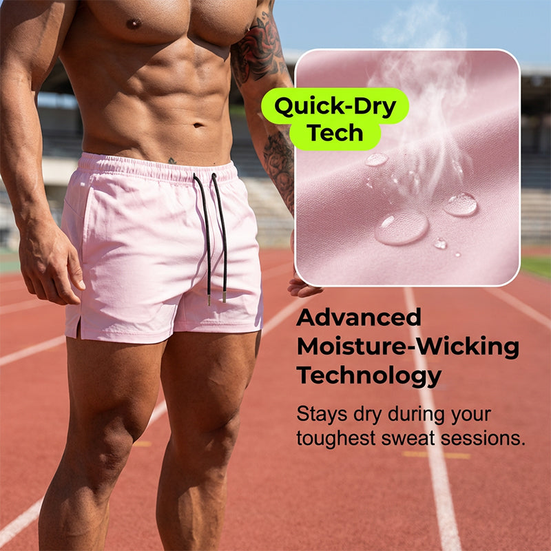 Men's Quick Dry Lightweight Gym Shorts