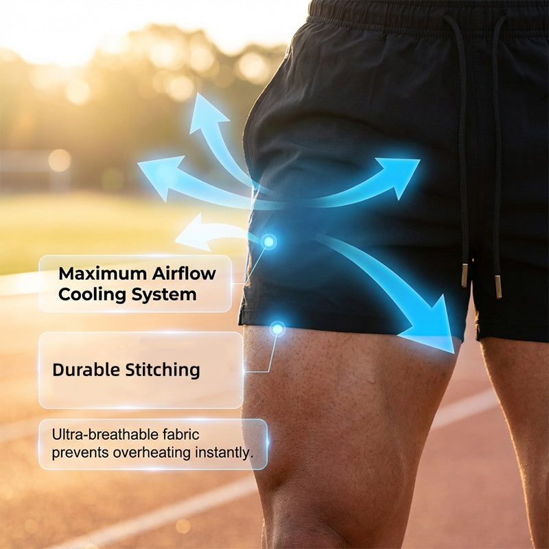 Men's Quick Dry Lightweight Gym Shorts
