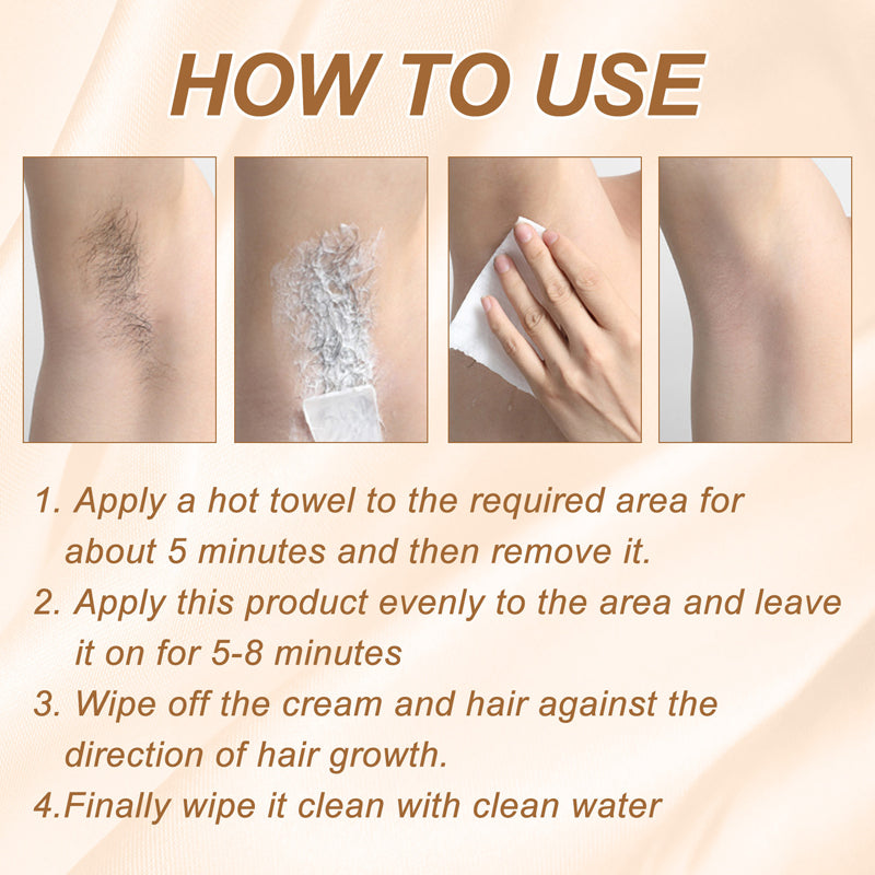 Gentle Hair Removal Cream for Smooth Skin