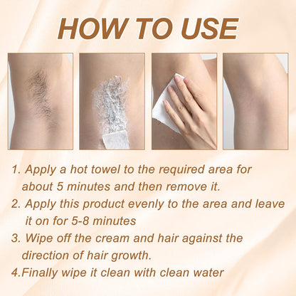 Gentle Hair Removal Cream for Smooth Skin