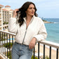 Women's Casual Zip-Up Bomber Jacket