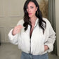 Women's Casual Zip-Up Bomber Jacket