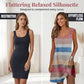 Women's Sleeveless V-Neck Asymmetrical Dress