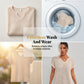 Women's Casual V Neck Waffle Knit T-Shirt