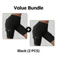 High-Waist Butt-Lifting Athletic Shorts with Pockets