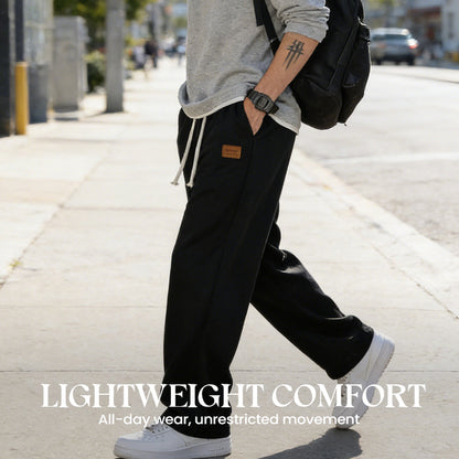 Casual Lightweight Quick Dry Stretch Straight-Leg Men's Pants