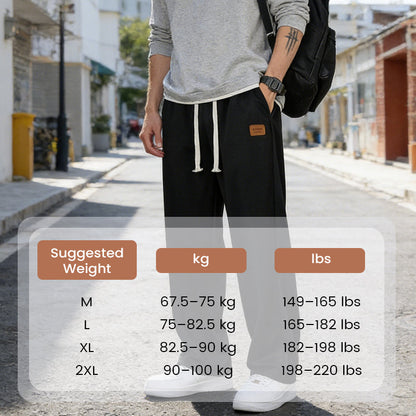 Casual Lightweight Quick Dry Stretch Straight-Leg Men's Pants