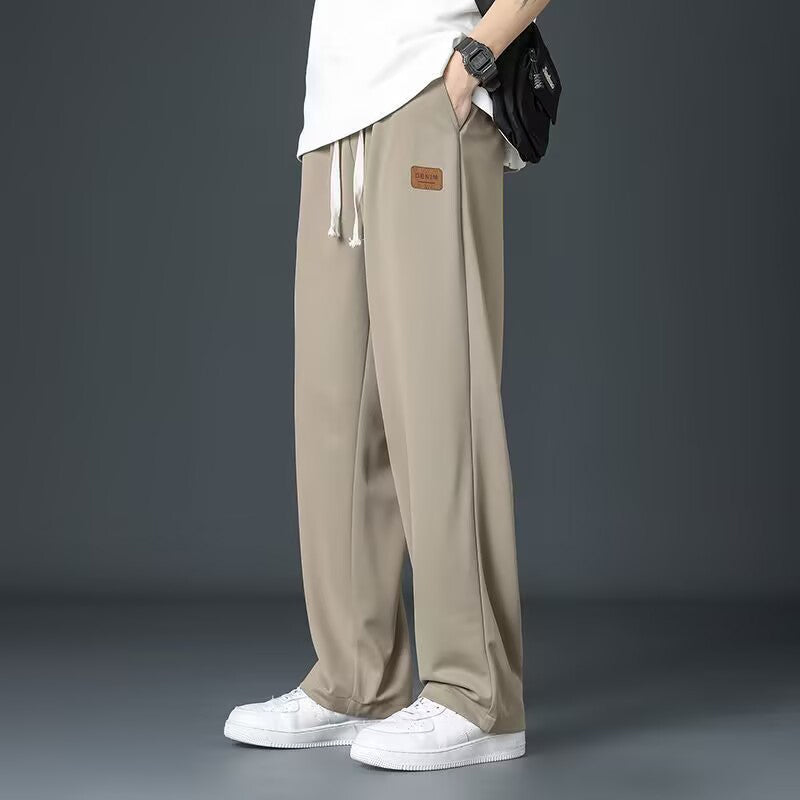 Casual Lightweight Quick Dry Stretch Straight-Leg Men's Pants