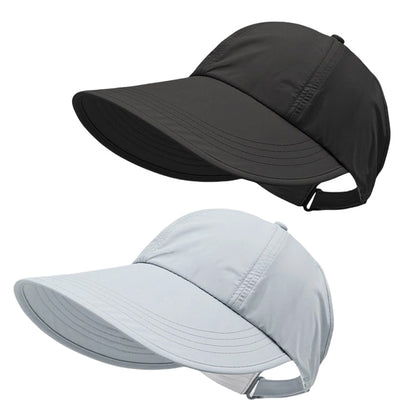 Outdoor Wide Brim Baseball Sun Hat for Women