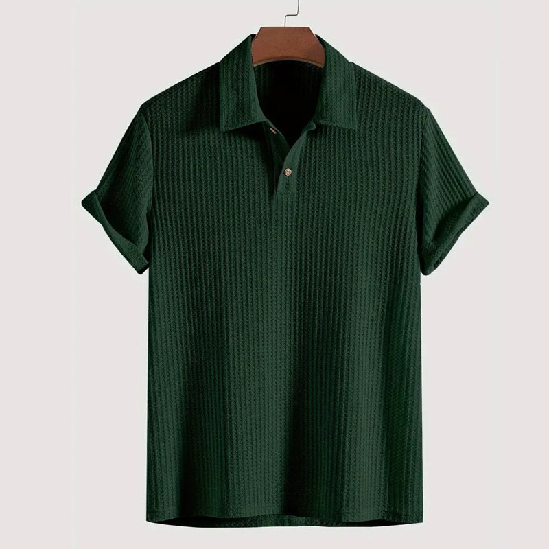 Men's Knit Short Sleeve Shirt