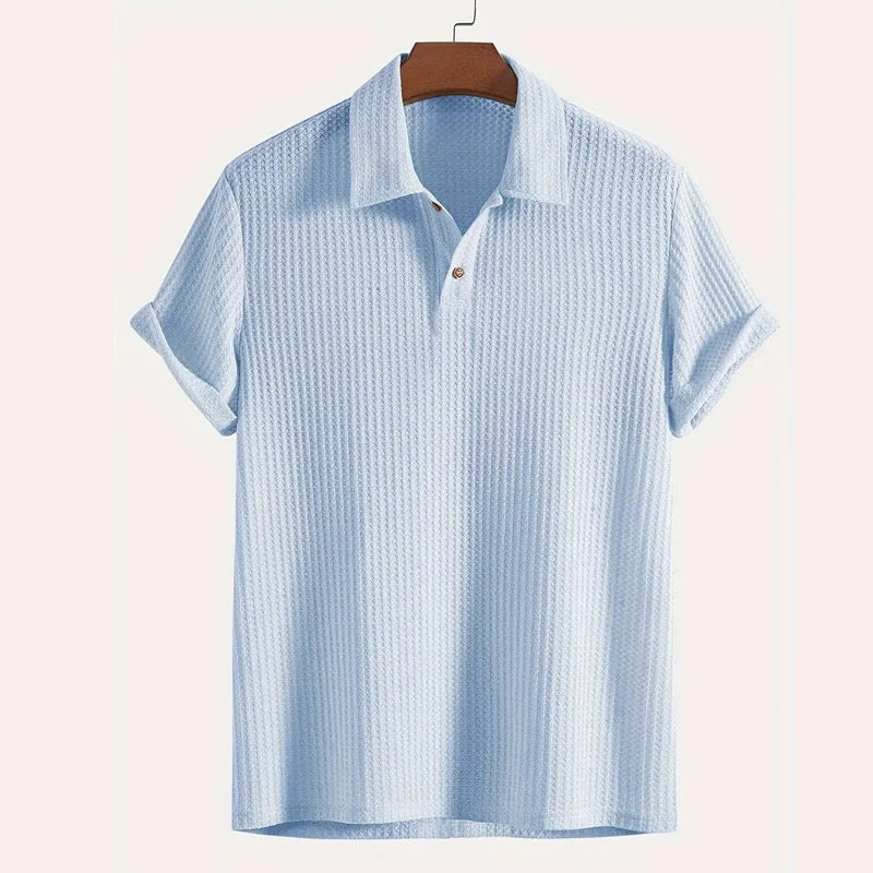 Men's Knit Short Sleeve Shirt