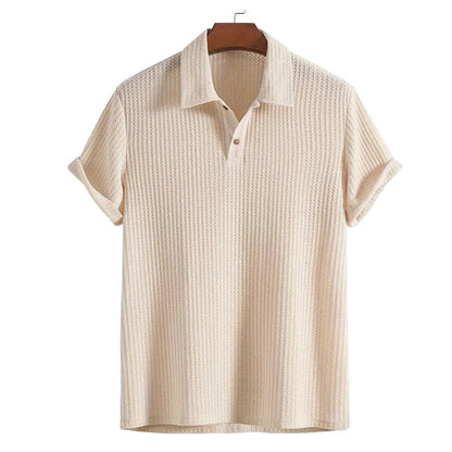 Men's Knit Short Sleeve Shirt