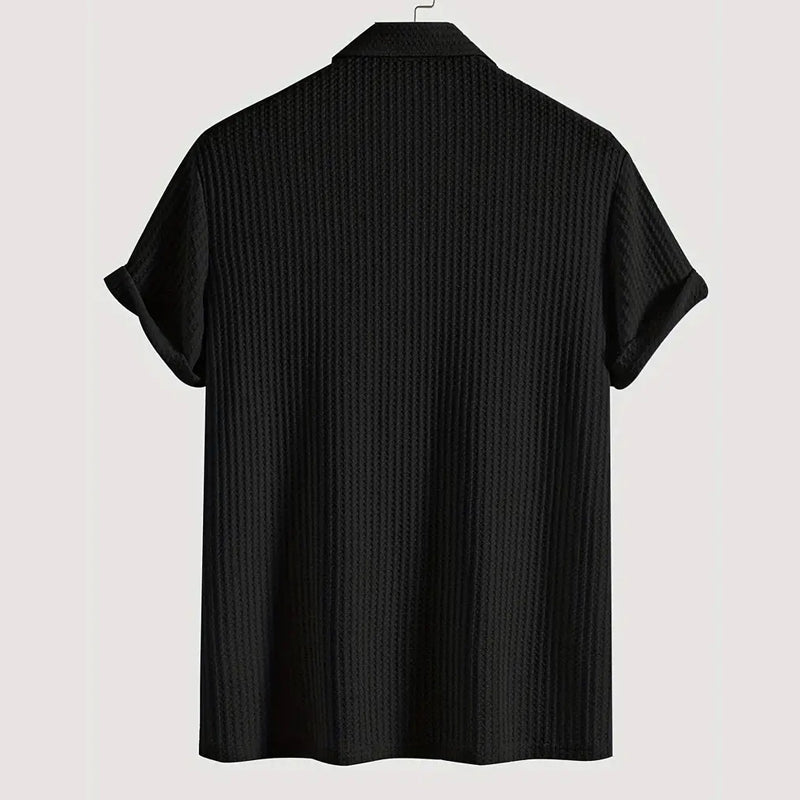 Men's Knit Short Sleeve Shirt