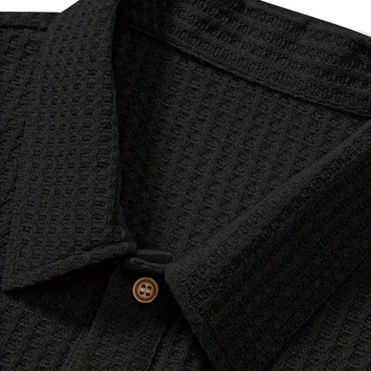Men's Knit Short Sleeve Shirt
