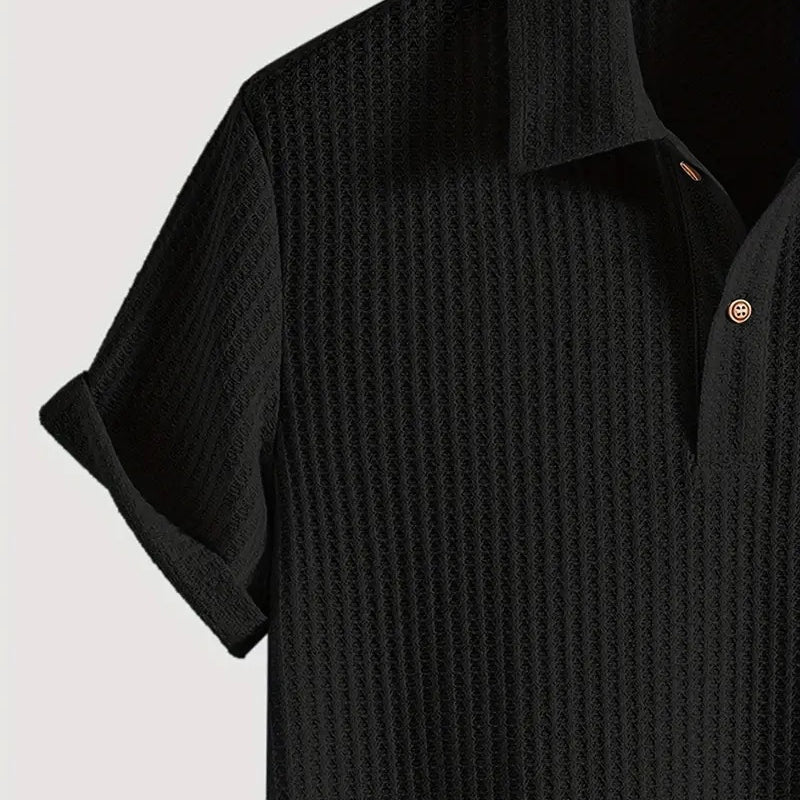 Men's Knit Short Sleeve Shirt
