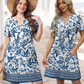 Women's Casual Loose Fit Short Sleeve Dress