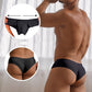 Solid Color Breathable Men's Briefs With Low Waist