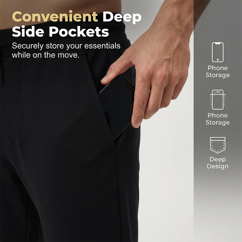 Men's Graphic Print Drawstring Sweatpants