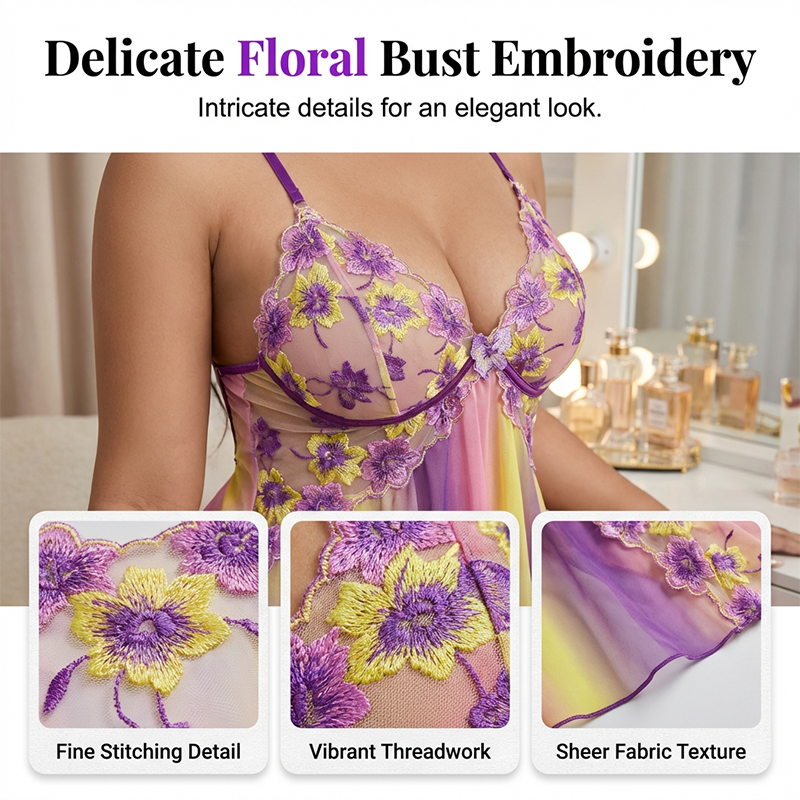 Cami Babydoll Lingerie with Panties